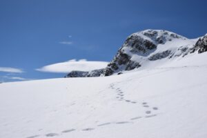Seven Rila Lakes under the snow