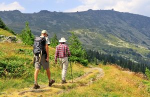 walking tour on vitosha mountains, bulgaria